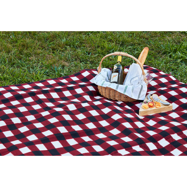 August Grove® Canvas Picnic Blanket Wayfair